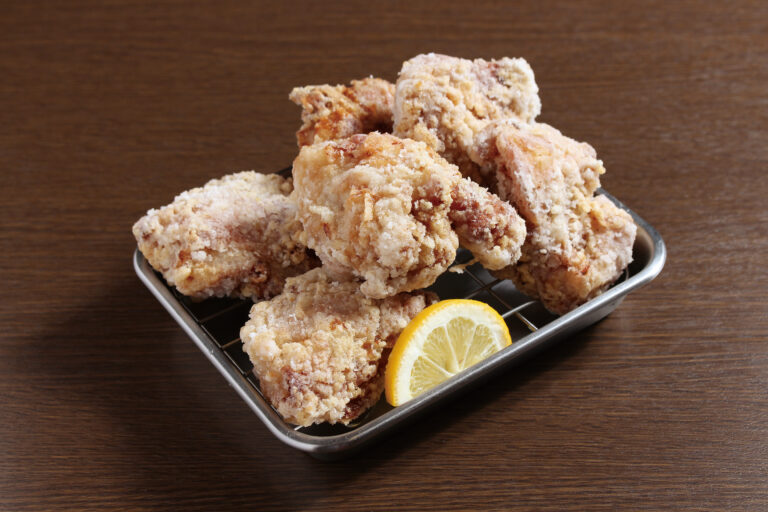 ホキマスタンド。名物の出汁唐揚げ